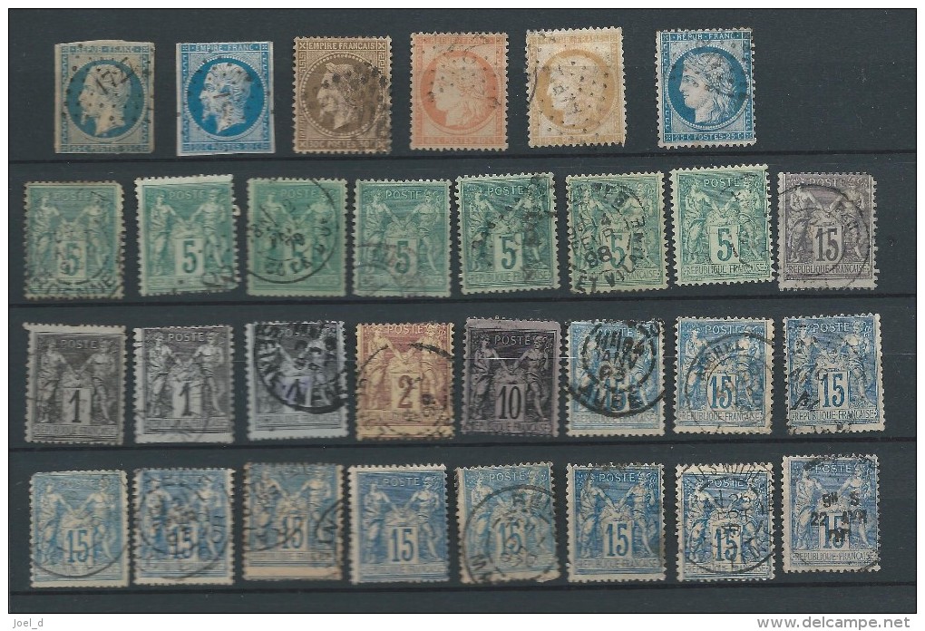 France Petit Collection Anciens - Valeur 150 € Voir 2 Scans - Collections