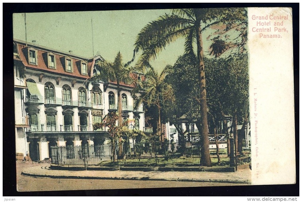 Cpa Du Panama Grand Hôtel Et Central Park Panama    JUI17 - Panama