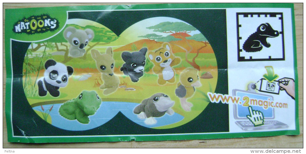 KINDER SURPRISE NATOONS MACROPODIDAE FT009 - Other & Unclassified