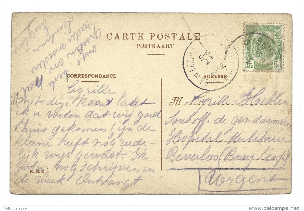 Carte Postale - LINDTHOUT - Pensionnat Du Sacré Coeur - Vue Du Pensionnat - CPA  // - Woluwe-St-Lambert - St-Lambrechts-Woluwe