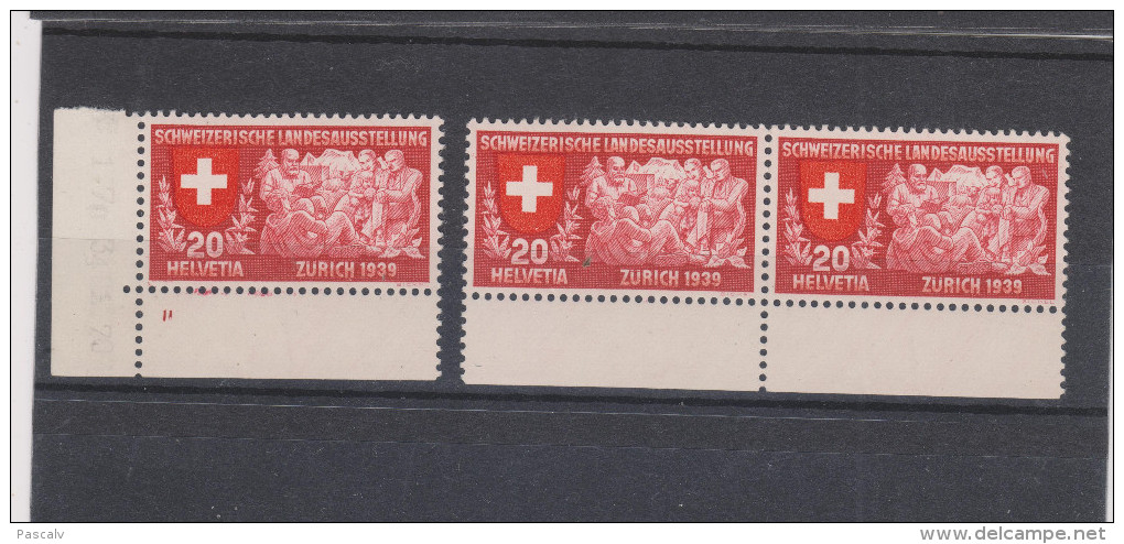 Yvert 327 ** Neuf Sans Charnière MNH 3exemplaires - Neufs