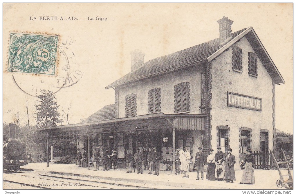 LA FERTE ALAIS -  La Gare - La Ferte Alais