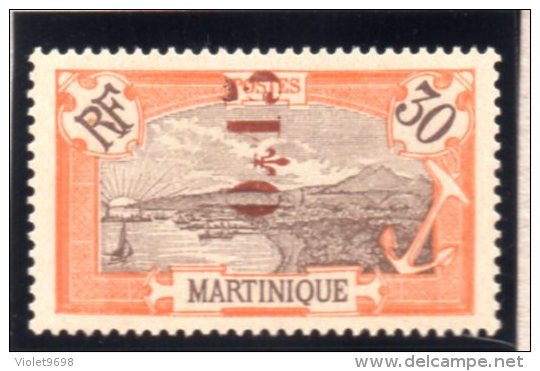 MARTINIQUE : TP N° 107 * - Neufs