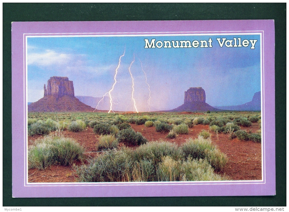 USA  -  Monument Valley  Unused Postcard As Scan - Monument Valley