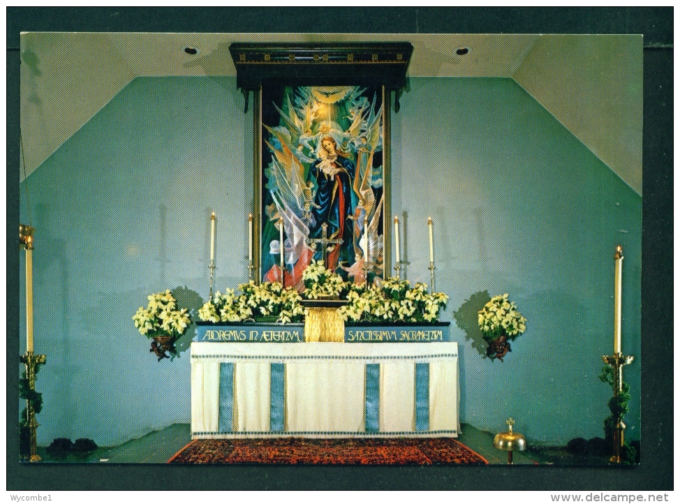 USA  -  Asheville  St Mary's Church Interior  Unused Postcard As Scan - Asheville