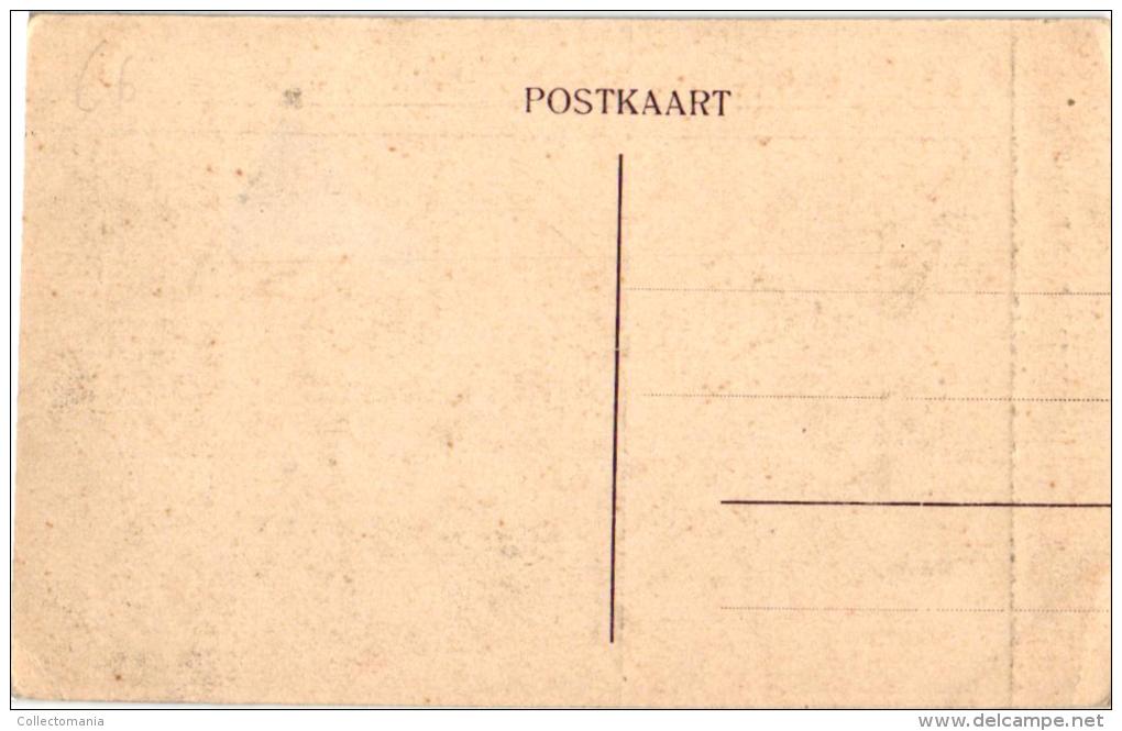 9 postkaarten Langemarck Marck Maele Loppem Outrijve Ooigem Nieuwkapelle Tielt HERBERG IN DEN OS