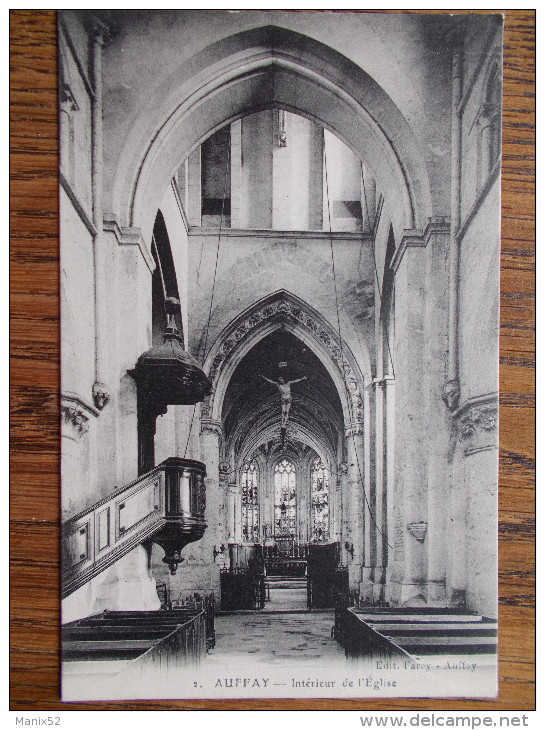 76 - AUFFAY - Intérieur De L'Eglise. - Auffay