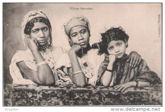 FILLETTES MAROCAINES (BEAU PLAN)  1914 - Autres & Non Classés