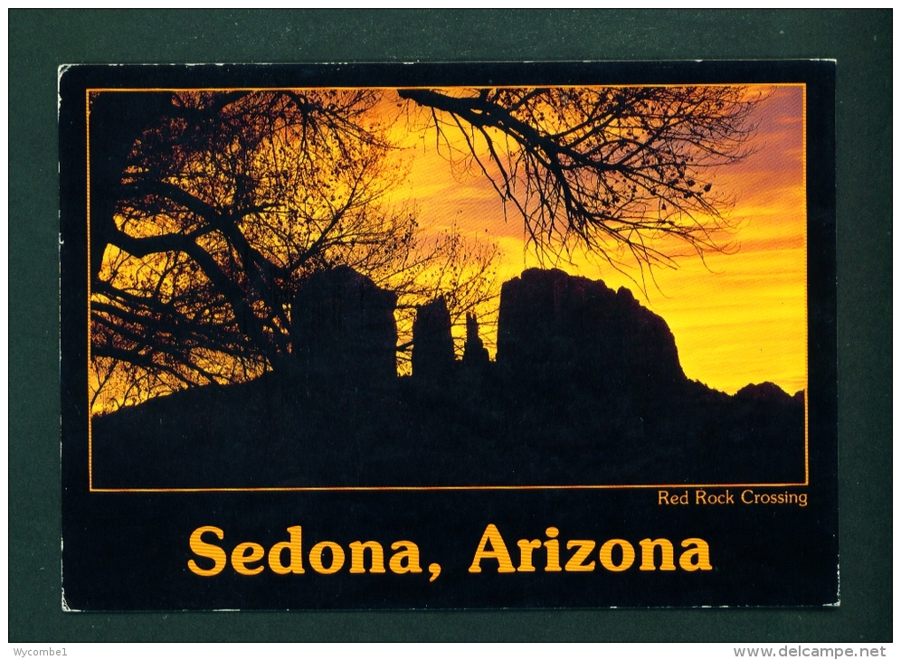 USA  -  Sedona  Red Rock Crossing   Unused Postcard As Scan - Sedona