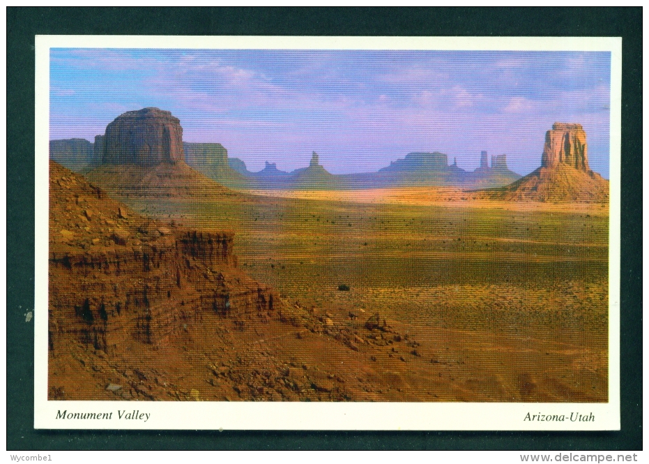 USA  -  Monument Valley   Unused Postcard As Scan - Monument Valley