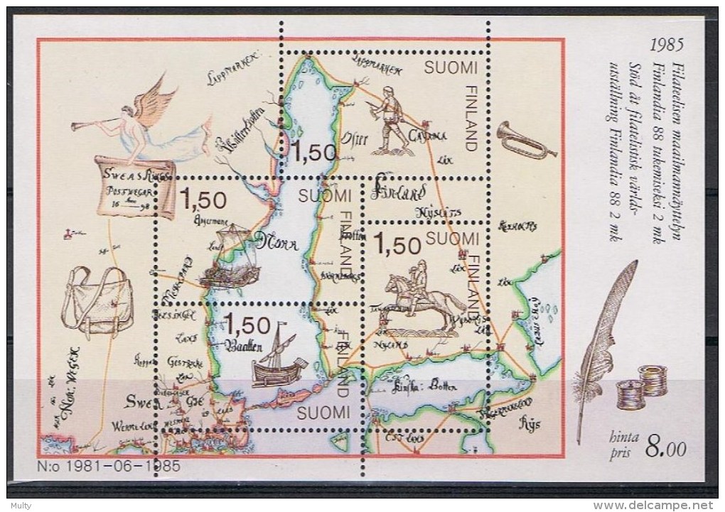 Finland Y/T Blok 1 (**) - Blocchi E Foglietti