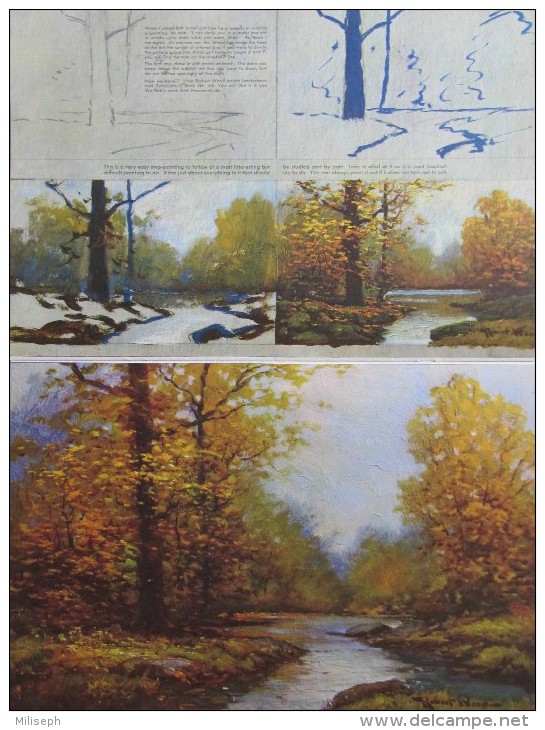 HOW TO DRAW AND PAINT - LANDSCAPES - Walter T. FOSTER - N° 8 - ( COMMENT DESSINER Et PEINDRE - PAYSAGES ) (3762) - Beaux-Arts
