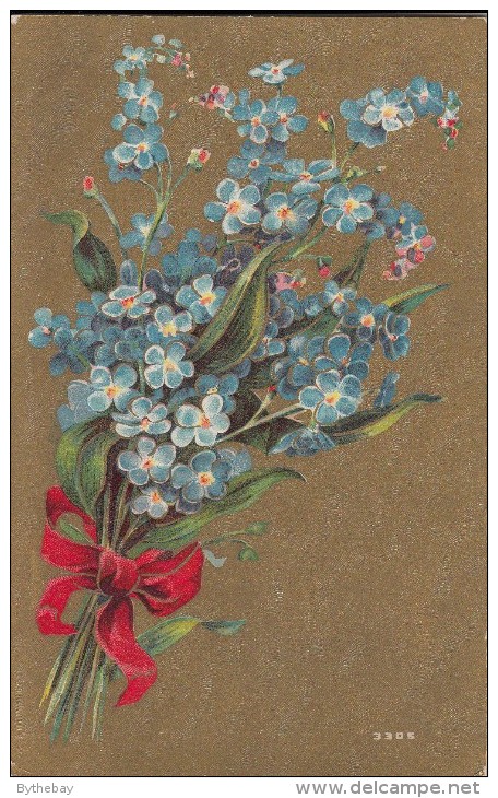 Bouquet Of Blue Flowers - Forget-me-nots? - Autres & Non Classés