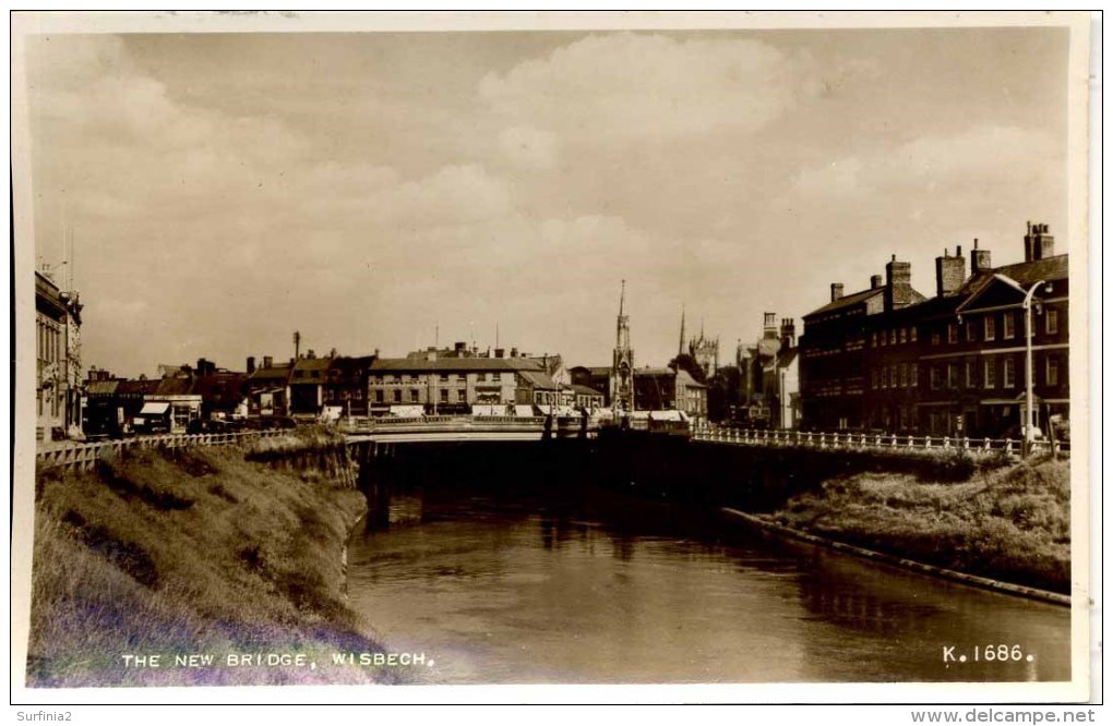 CAMBS - WISBECH - THE NEW BRIDGE RP Ca195 - Sonstige & Ohne Zuordnung