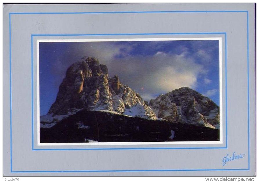 Dolomiti - Il Sassolungo - Formato Grande Viaggiata - Altri & Non Classificati