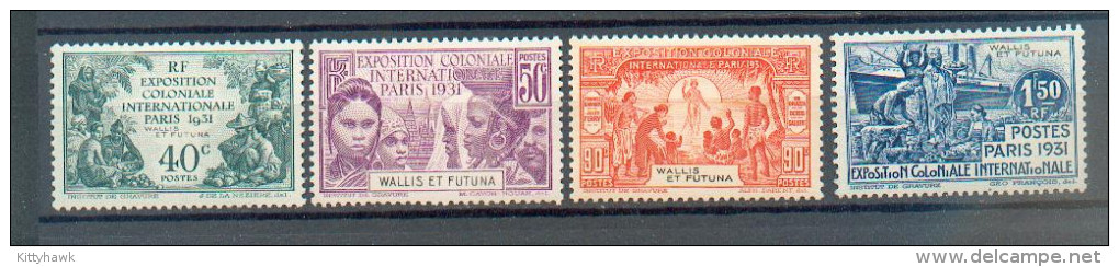 Wallis 138 - YT 66 à 69 *  - CC - Unused Stamps