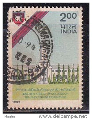 India Used 1993, Military Engineering College, Science,  (sample Image) - Oblitérés