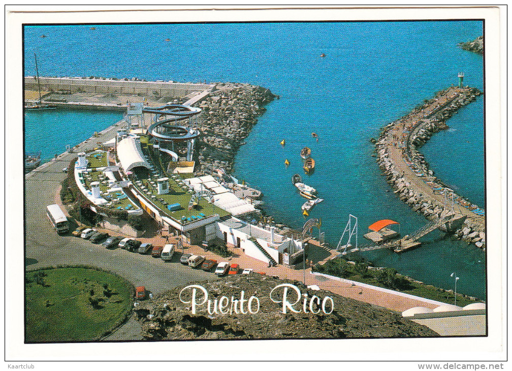 Puerto Rico: SEAT CARS, JEEP, AUTOBUS/COACH  - WATER-SLIDE / Toboggan Aquatique - Gran Canaria  (Spain) - Toerisme