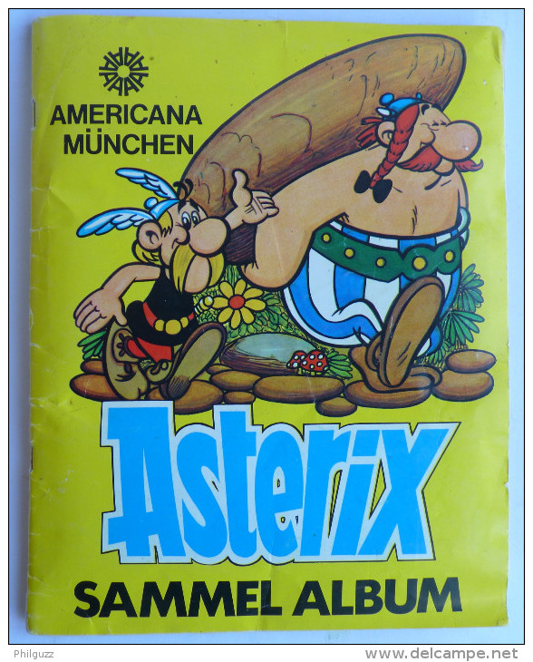 TRES RARE ALBUM ALLEMAND AMERICANA MÜNCHEN ASTERIX  - Pas Panini - COMPLET De Ses 290 Images (1) - Altri & Non Classificati