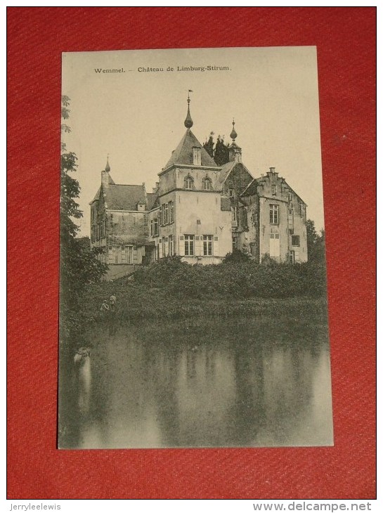 WEMMEL  -  Château De Limburg - Stirum      -  (2 Scans) - Wemmel