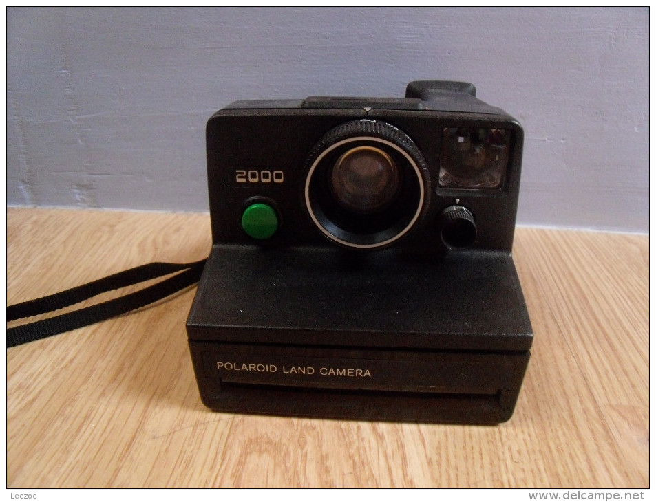 Polaroid® 2000 Bouton Vert...TYPE : INTEGRAL SX-70 - Cameras