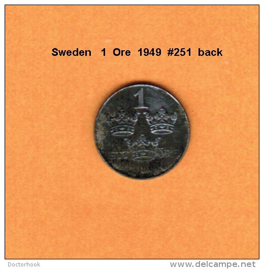 SWEDEN   1  ORE  1949 (IRON)  (KM # 810) - Schweden