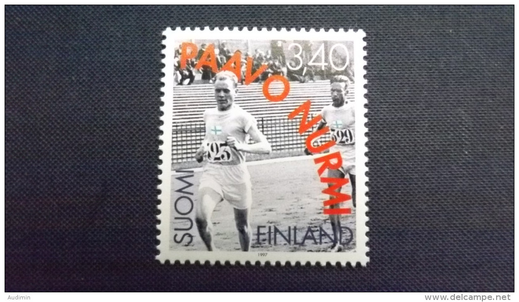 Finnland 1382 ++/mnh, Paavo Nurmi (1897-1973), Langstreckenläufer - Nuevos