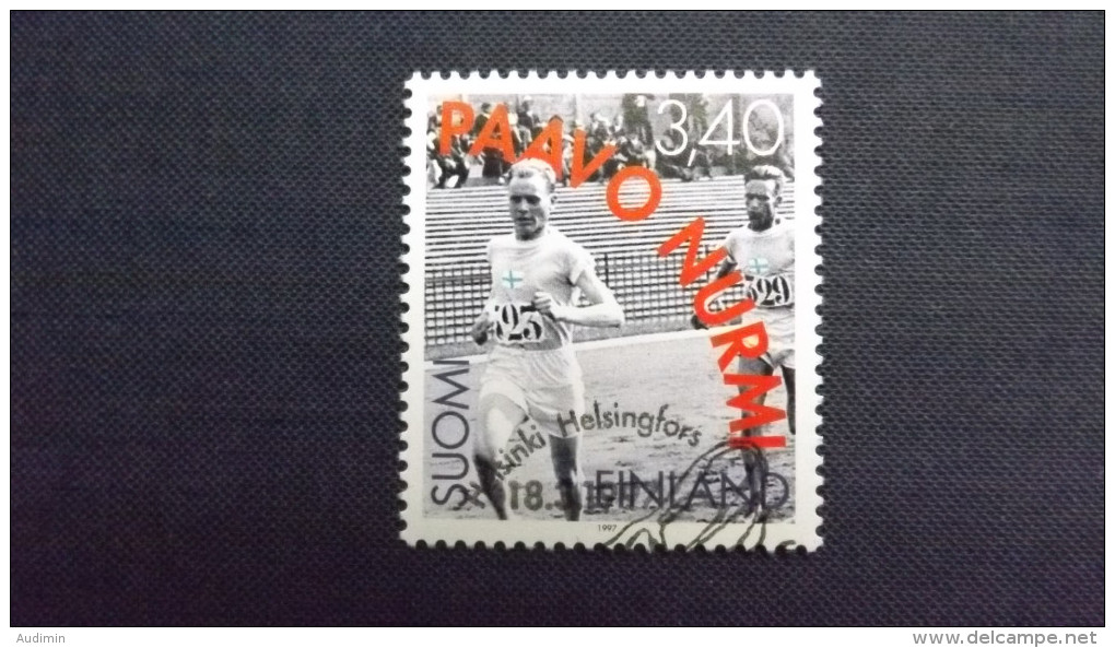 Finnland 1382 Oo/used, Paavo Nurmi (1897-1973), Langstreckenläufer - Used Stamps