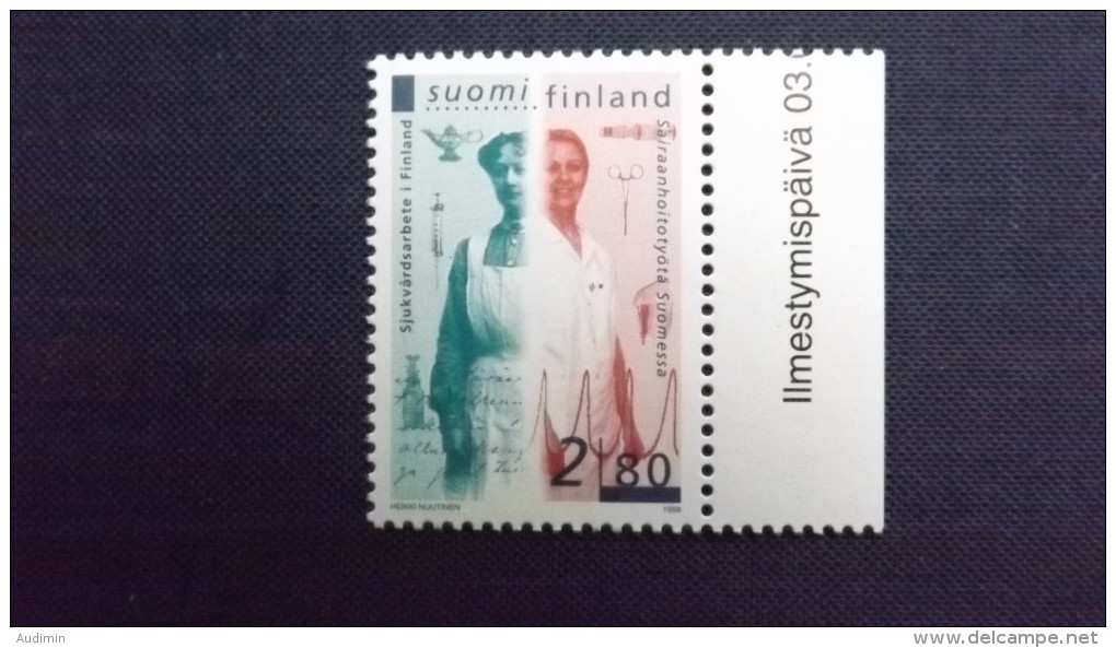 Finnland 1426 **/mnh, 100 Jahre Finnische Krankenschwesternvereinigung - Nuevos