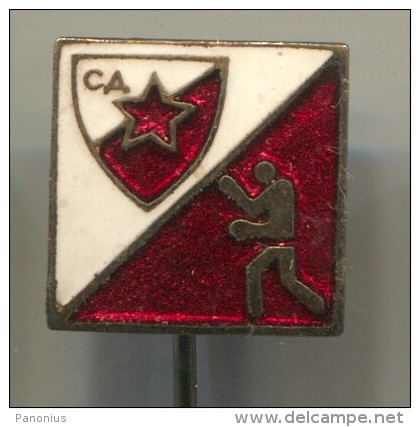 BOXING - CRVENA ZVEZDA, Belgrade, Serbia, Vintage Pin, Badge, Enamel - Boxe