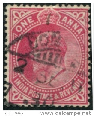 Pays : 230,3 (Inde Anglaise : Empire)  Yvert Et Tellier N° :   75 (o) - 1902-11 King Edward VII