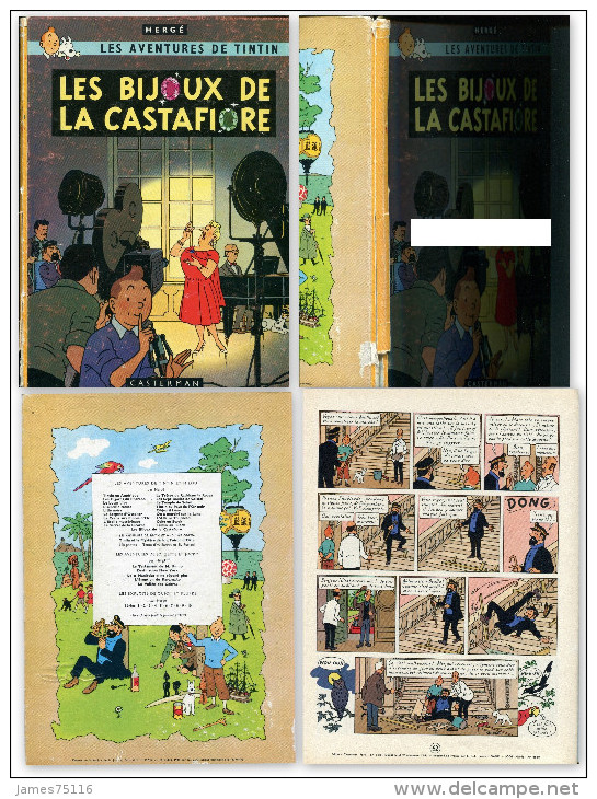 HERGE. TINTIN, LES BIJOUX DE LA CASTAFIORE. E.O. - Hergé