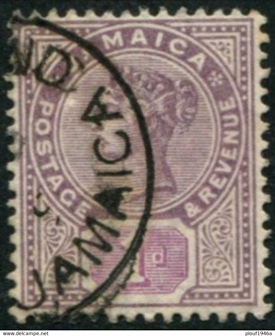 Pays : 252 (Jamaïque : Colonie Britannique)  Yvert Et Tellier N° :     27 (o) - Jamaica (...-1961)