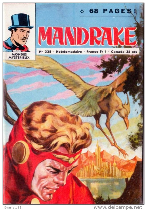 MANDRAKE - Mondes Mystérieux -  N°328 - Mandrake