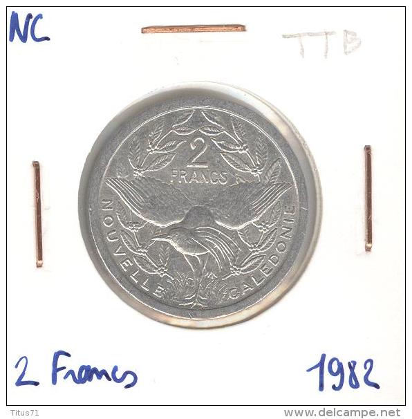 2 Francs Nouvelle Calédonie / New Caledonia 1982 TTB - Nueva Caledonia