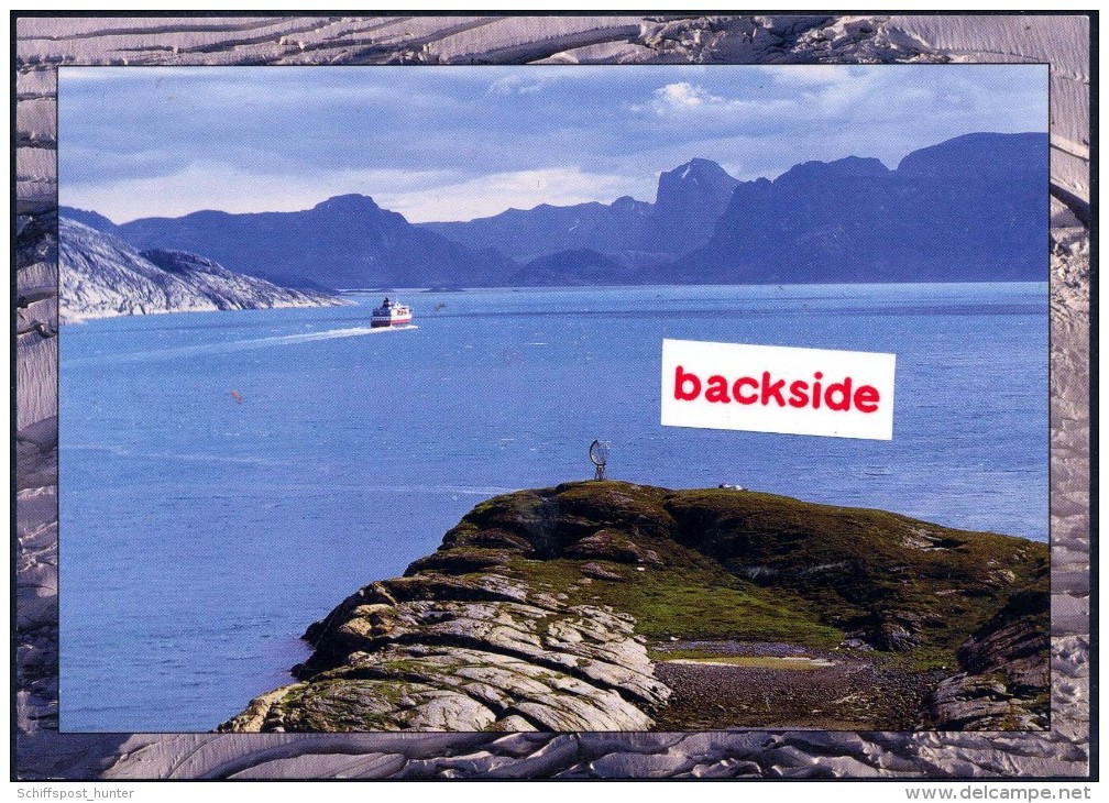 ARCTIC, NORGE, MS"MIDNATSOL" 27.2.2010,Crossed Arctic Circle On Color-card,   Cachet, Look Scan !!  21.10-38 - Arktis Expeditionen