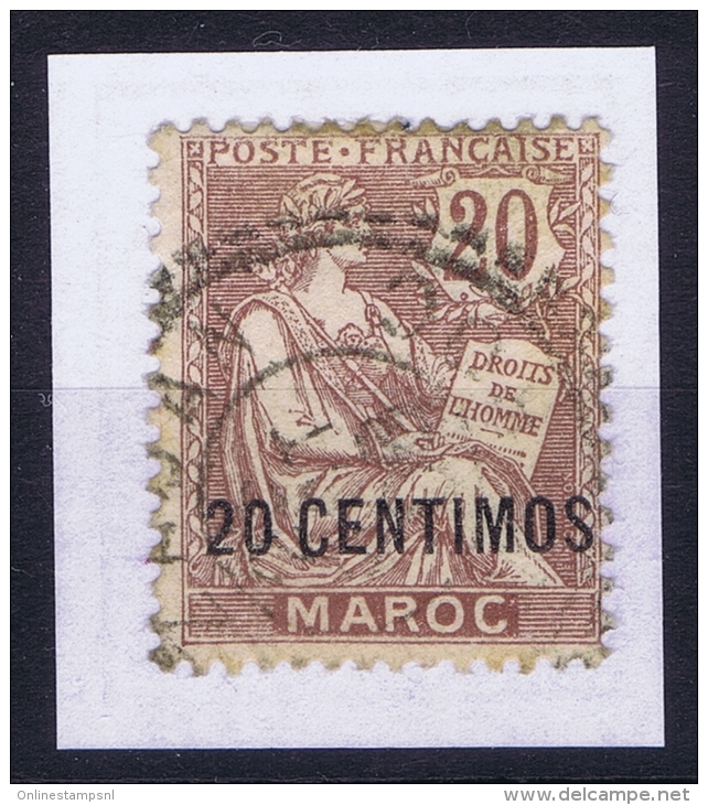 Maroc: Yv Nr 13 Used Obl - Usati