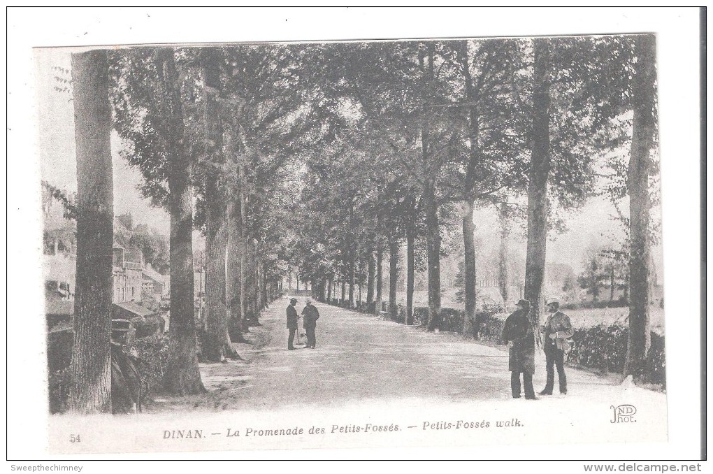 La Promenade Des Petits Fosses, Dinan (Côtes-d'Armor), France, 1900-1910s - Dinan