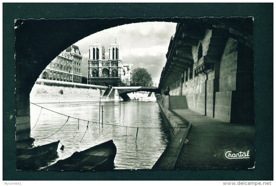 FRANCE  -  Paris  Promenade Sous Les Ponts  Used Postcard As Scans - Other & Unclassified