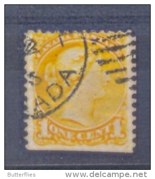 Canada - 1870 - Yv - 28A - Gestempeld - ...-1851 Voorfilatelie