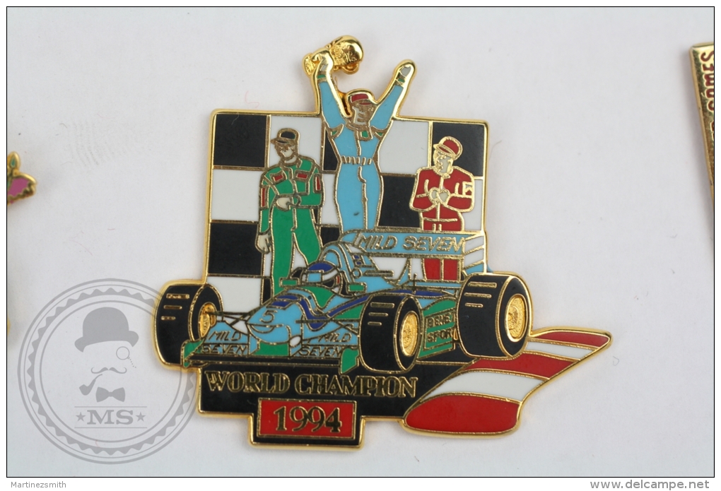 Mild Seven World Champion 1994 F1 - Limited Edition Pin Badge #PLS - F1