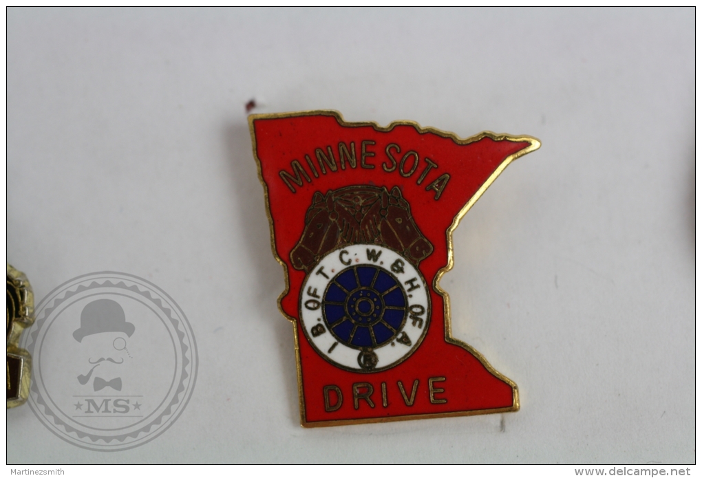 Minnesota Drive - Horse - Pin Badge #PLS - Animales