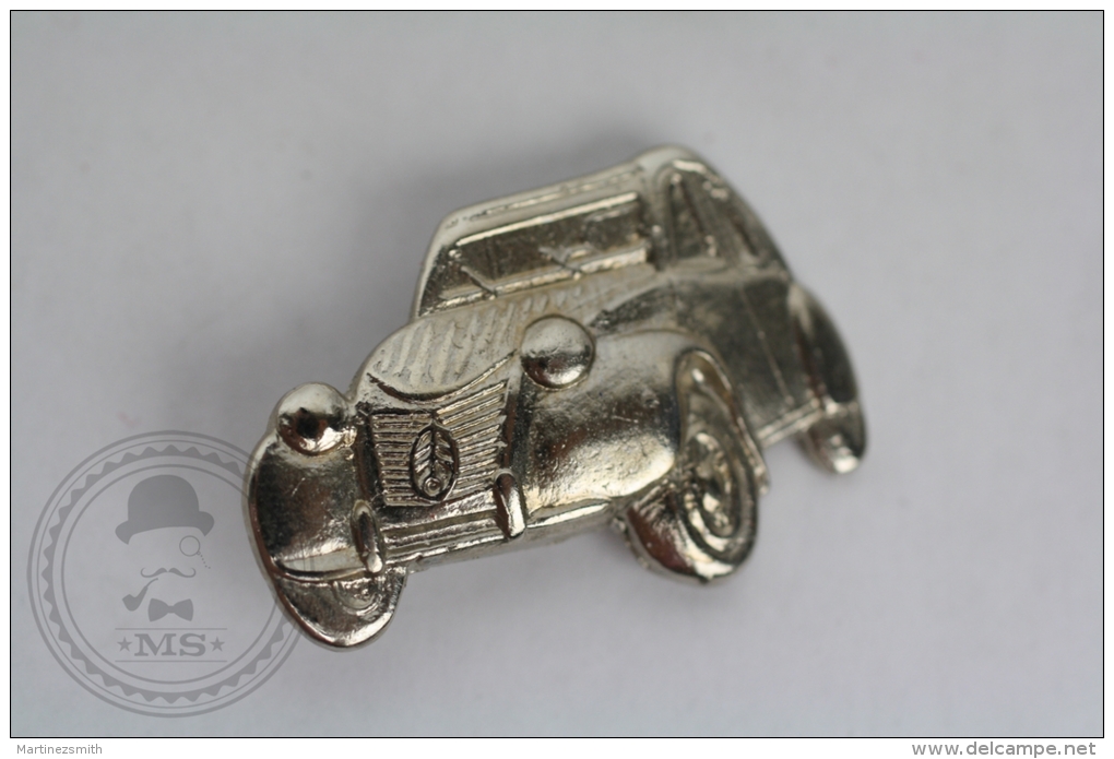 Citroen 2CV, Silver Colour - Pin Badge #PLS - Citroën