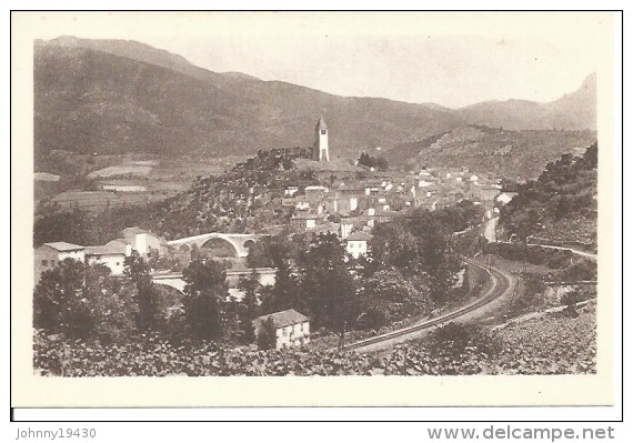 798 - OLARGUES - VUE GENERALE COTE DE LA GENDARMERIE - Autres & Non Classés