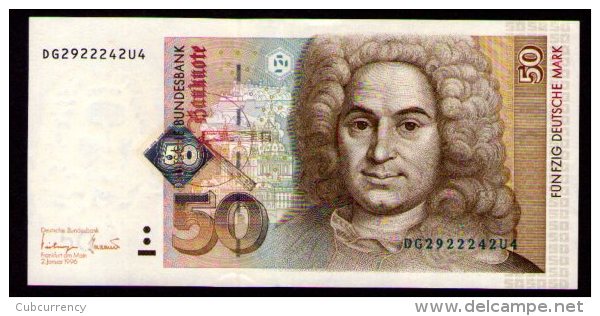 Germany 50 DEM 1989 - 50 Deutsche Mark