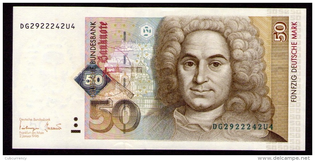 Germany 50 DEM 1989 - 50 Deutsche Mark