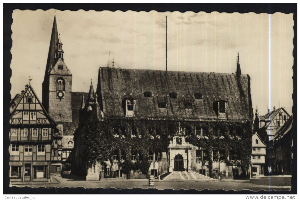 Quedlinburg-rathaus-used-perfect Shape - Quedlinburg