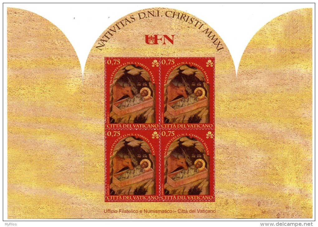 2011 VATICANO NATALE LIBRETTO ** - Neufs