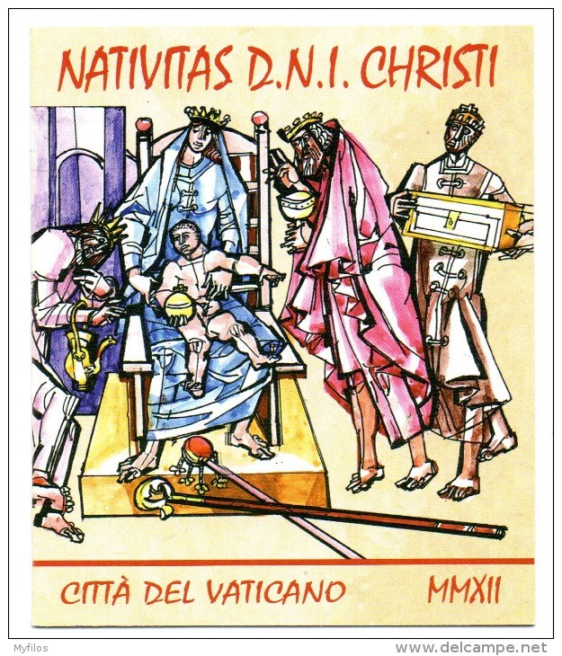 2012 VATICANO NATALE LIBRETTO ** - Nuovi