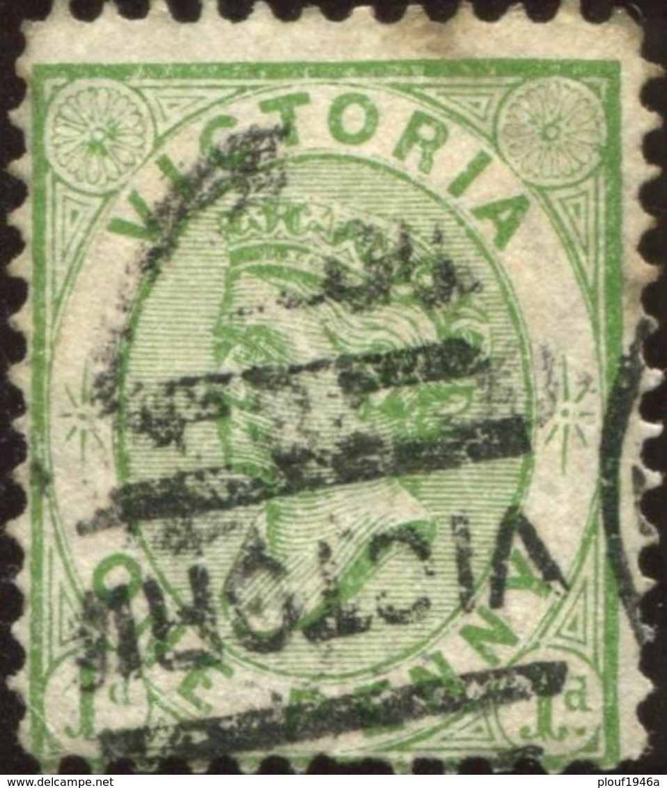 Pays : 497 (Victoria : Colonie Britannique)      Yvert Et Tellier N° :   72 (o)  D 11½ / Sg AU-VI 177b - Used Stamps